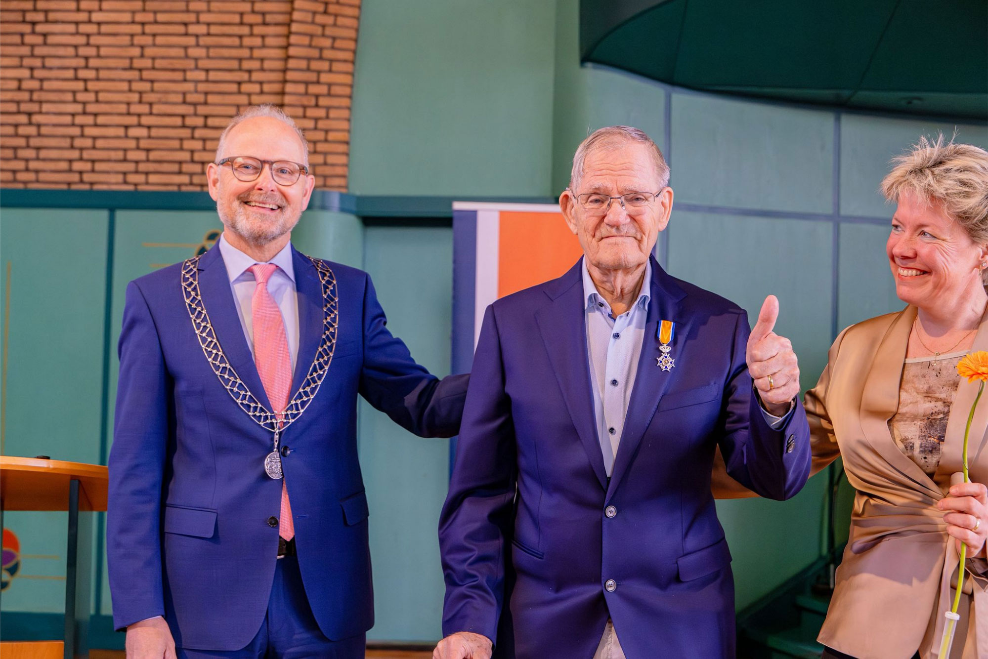 Koninklijke onderscheiding voor Ate Mulder! 🎖
